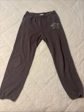 Brown Sweatpants with Lacrosse Logo